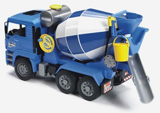Camion betoniera uomo