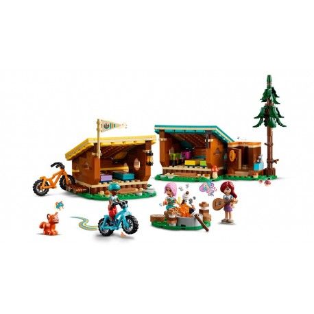 *CAMPAMENTO DE AVENTURAS:CABAÑAS CONFORTABLES