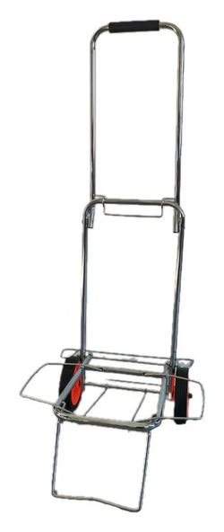 CARRO PLEGABLE PLAYA CROMADO