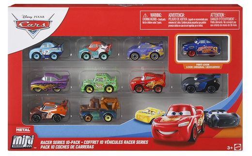 Pack de 10 voitures miniatures