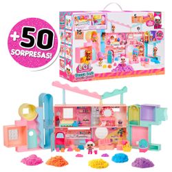 *CASA MUÑECAS SQUISH SAND C/MUÑECA L.O.L