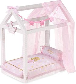 Lit de maison en bois Maria