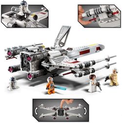 Lego Caza Ala-X De Luke Skywalker