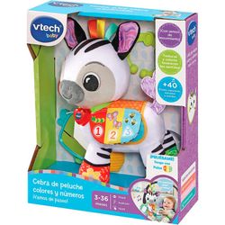 Cebra Peluche Colores Y Números ¡Vamos De Paseo!
