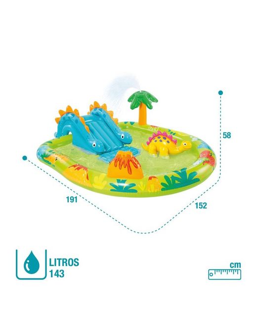 PLAY CENTER DINOSAURIOS 191x152x58 cm. +2