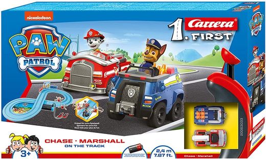 PAW PATROL-CIRCUITO FIRST A LA PISTA 2,4m