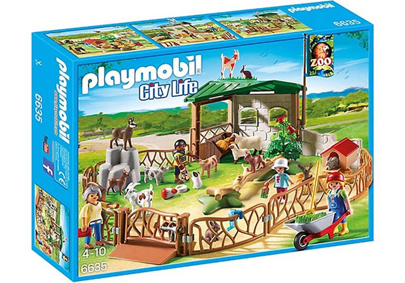 Calle principal ensalada caricia City Life Zoo De Mascotas Playmobil — DonDino juguetes