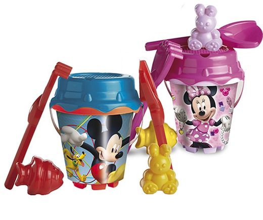 Conjunto mickey & minnie moldes 18