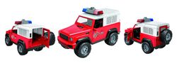 Coche Bomberos Fricción Luz-Sonido