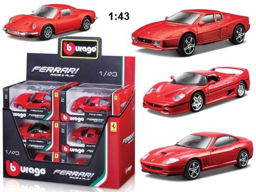 Coche ferrari 1:43 Exp. surtido 12