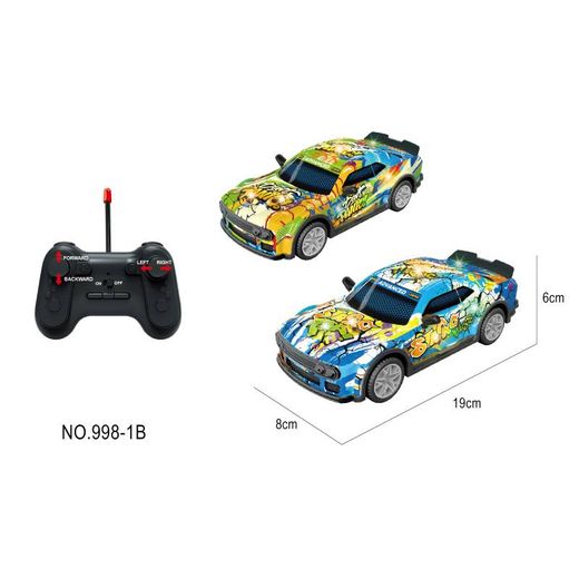 COCHE GRAFFITTI R/C ESC 1:22 SURTIDOS