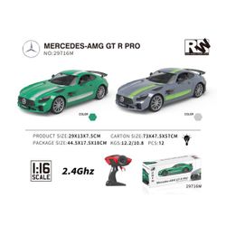 COCHE MERCEDES AMG GT R/C 1:16