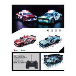 COCHE POLICA R/C ESC 1:22 SURTIDOS