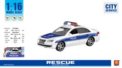 Car Police 1:16 Light Sound