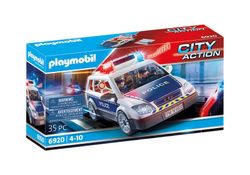 City Action Coche Policía Luz Y Sonidos Playmobil