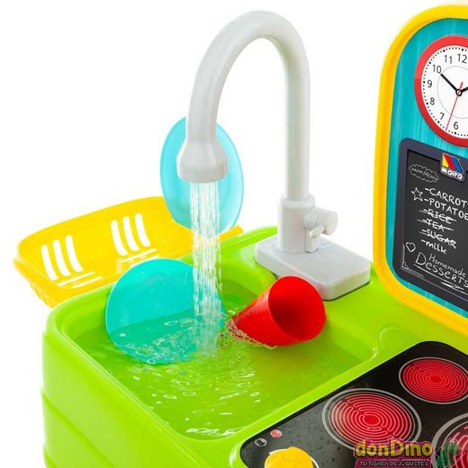 COCINA FREGADERO C/ACC Y GRIFO REAL