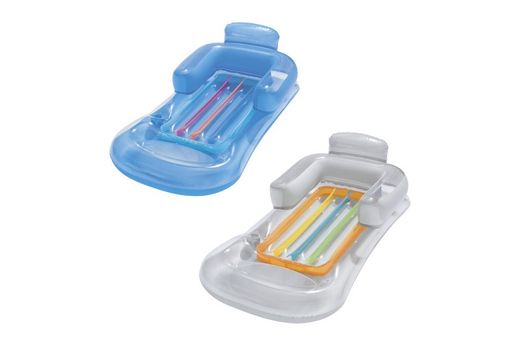 Solmadras med ryglæn 161cm