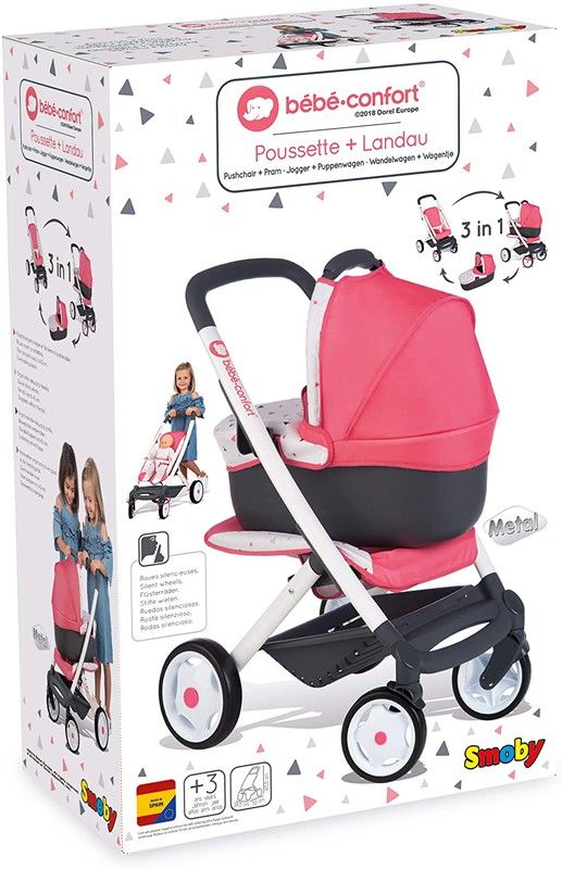 Combi Silla con Capazo Bebe Confort