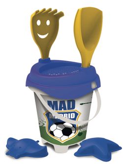 CONJ.PLAYA 18CM.CASTILLO MADRID CON MOLDES