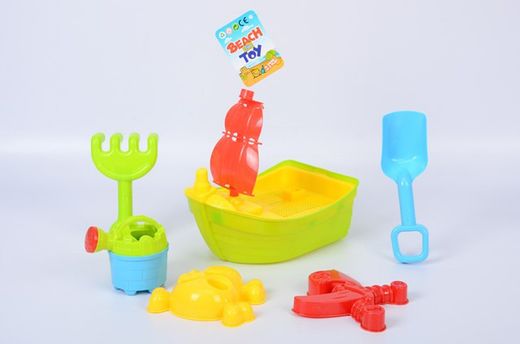 Conjunto Playa Barco 6 Pzas. 24Cm.