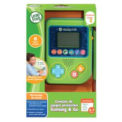 CONSOLA DE JUEGOS PREESCOLAR GAMING AND GO