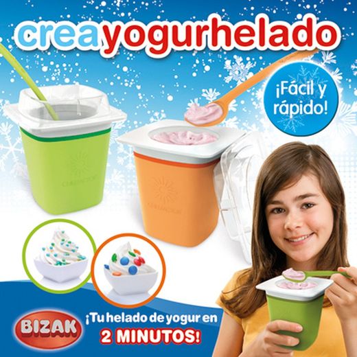 Crea yogur helado