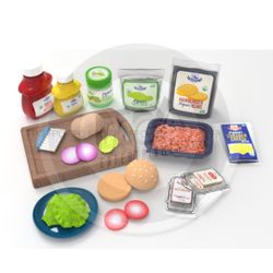 CREATIVE CHEFS CHEESEBURGER AND FRIES KIT