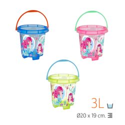 CUBO CASTILLO TRANSPARENTE SIRENITAS