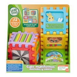 CUBO MULTIFORMAS ANIMALES Y COLORES