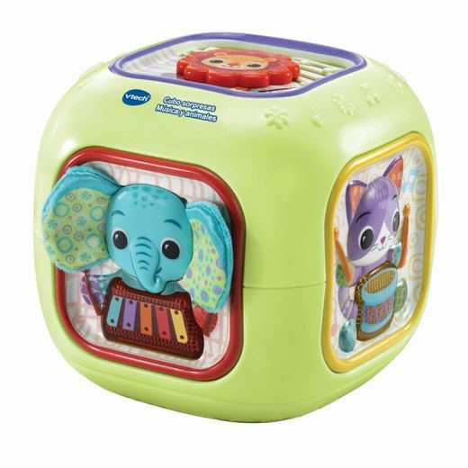 Cubo Sorpresas Musica Y Animales