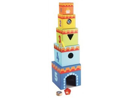 Cubes empilables Castle