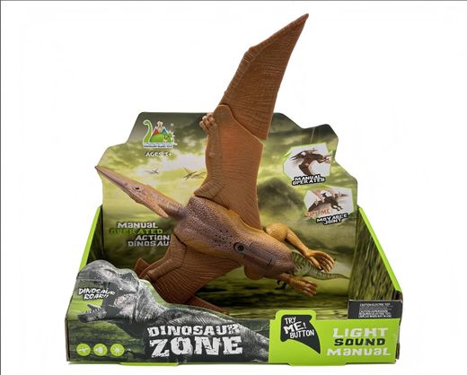DINOSAURIO 55 CM INDOMINUS REX LUZ Y SONIDO