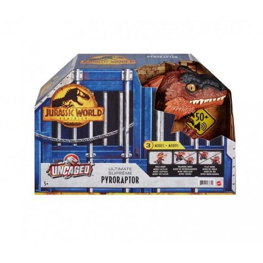 Dinosaurio interactivo Jurassic World Pyroraptor