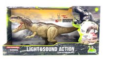 DINOSAURIO TREX 50 CM C/LUZ Y SONIDO