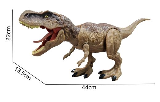 DINOSAURIO TREX 50 CM C/LUZ Y SONIDO