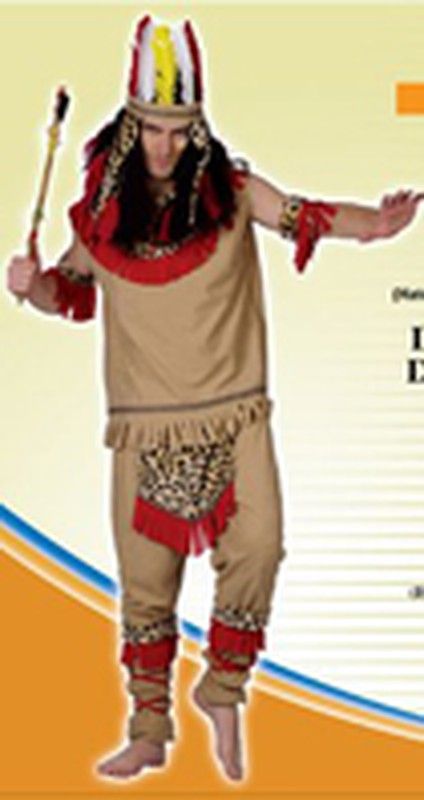 Disfraz adulto indio apache