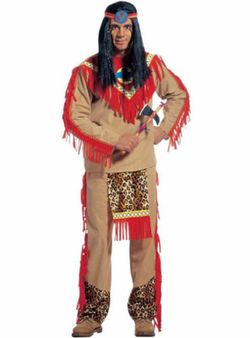 Disfraz adulto indio apache