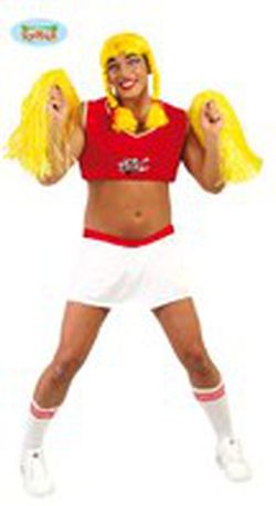 Cheerleader Costume Man Ad.