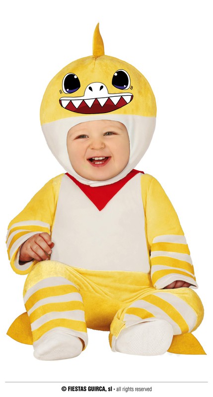 Disfraz Baby Tiburon Amarillo T.12-18 Meses — DonDino juguetes
