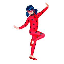 Ladybug kostume 7 8 år