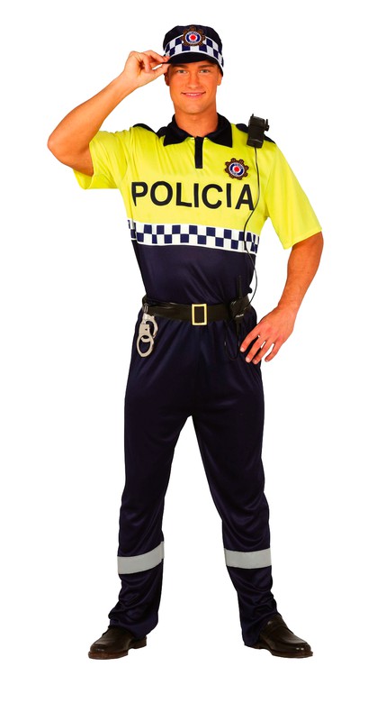 Montón de Relativo seré fuerte Guirca - Disfraz Policía Local Adulto T. 48-50 — DonDino juguetes