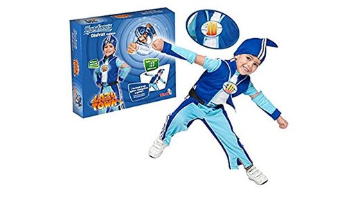Boxed sportacus costume