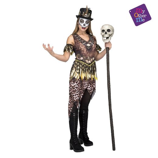 Voodoo kannibaal m / l kostuum voor vrouwen