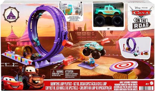 Disney Cars On The Road Set Juego Circo Acrobacias