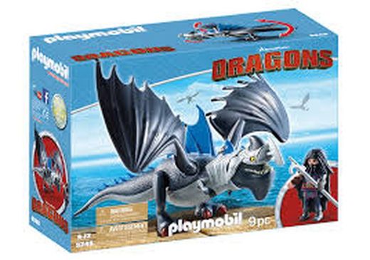 Drache und Drache mit Rüstung