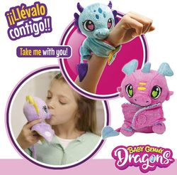 Dragones Peluche Baby Gemmy