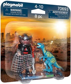 Duo Pack Velociraptor Y Saqueador Playmobil