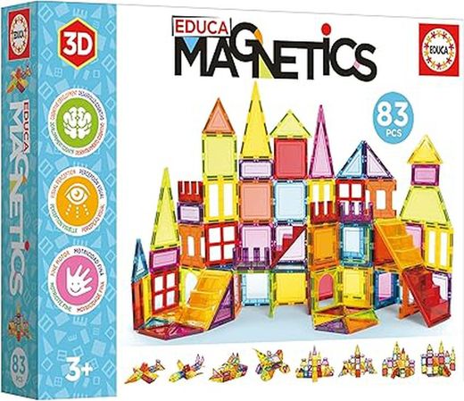 JUEGO 83 PZAS MAGNETICS