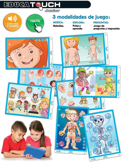 Educa Touch Junior - El Cuerpo Humano