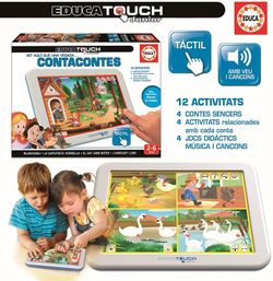Educa Touch Junior Contacontes, en català, Multicolor (16205)